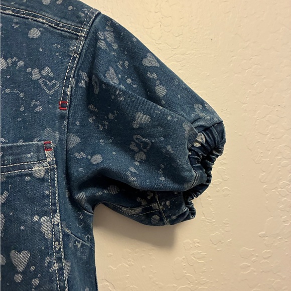 Anthropologie Pilcro Denim Buttondown Shift Dress Size SP - Picture 9 of 12